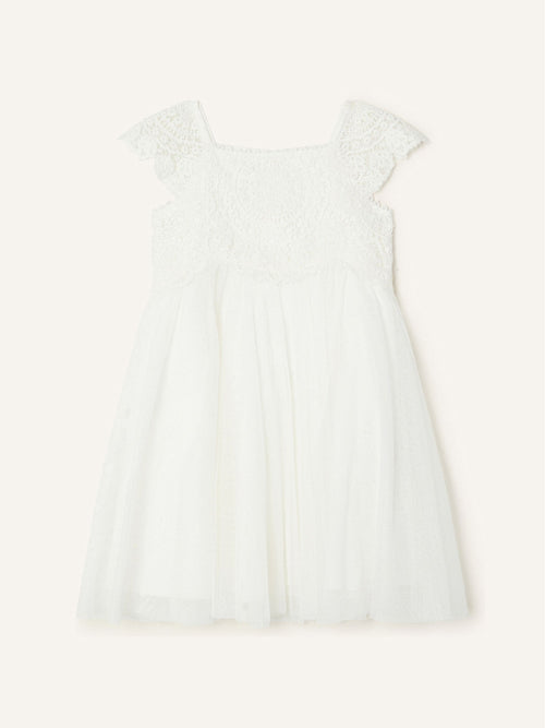 Monsoon White Estella Dress image 1