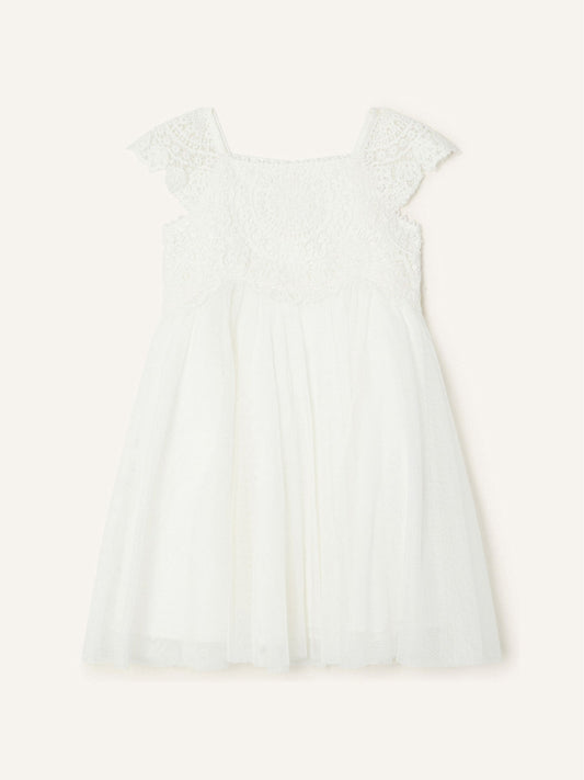 Monsoon White Estella Dress image 1