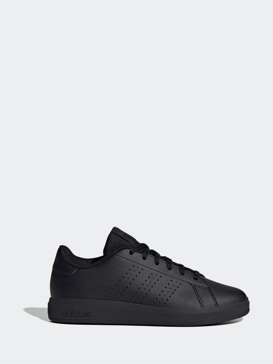 adidas Black Advantage Base 2.0 Lace Junior Trainers image 1
