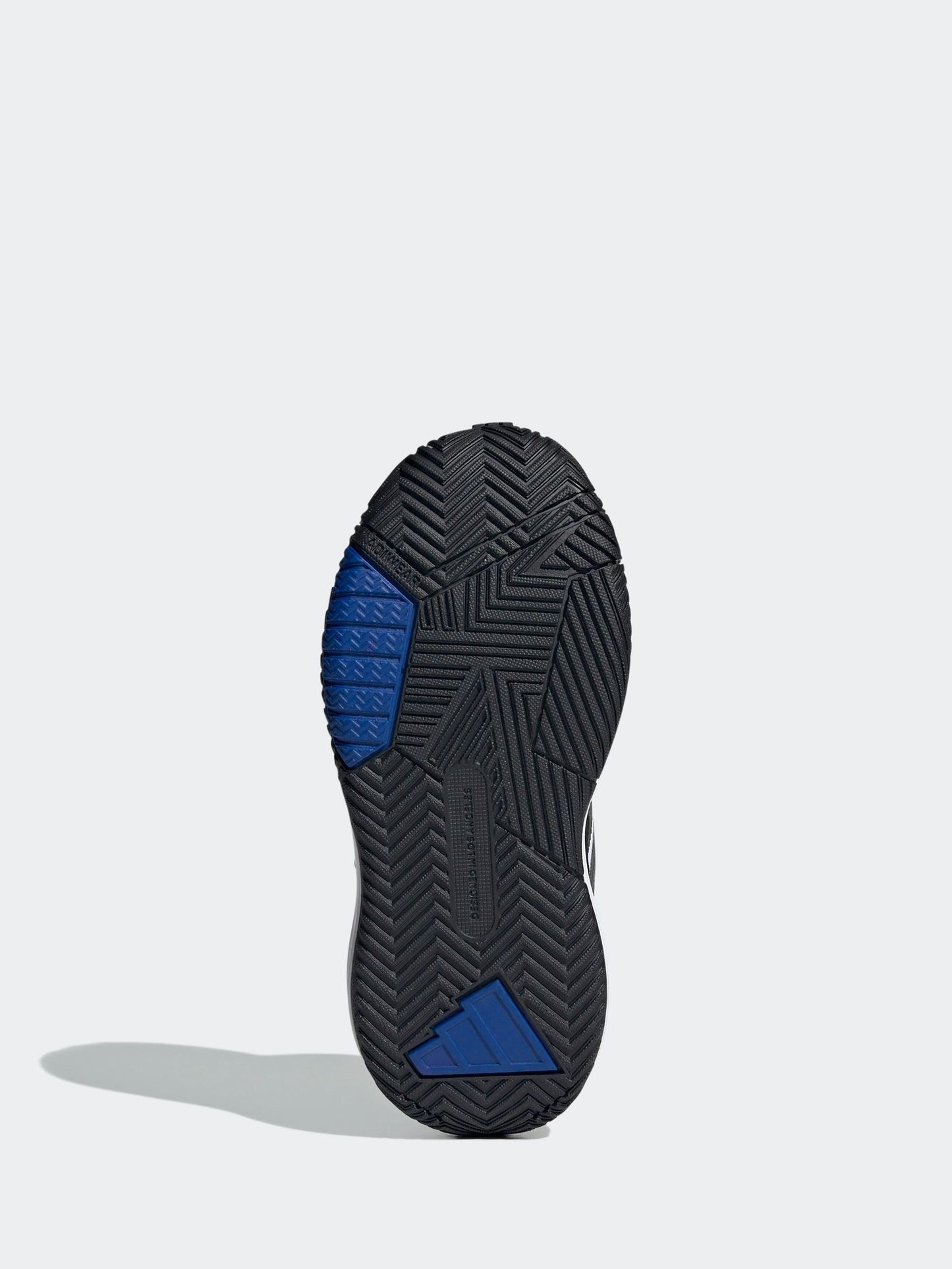 adidas White Ownthegame 3.0 Kids Trainers image 6
