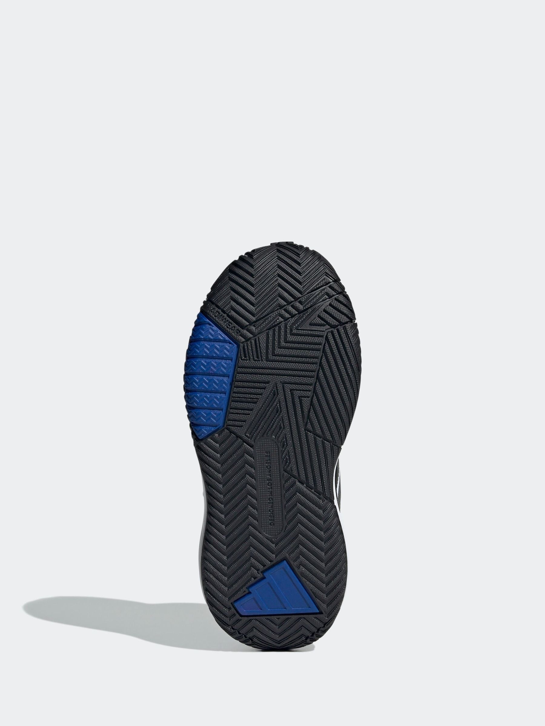 adidas White Ownthegame 3.0 Kids Trainers image 6