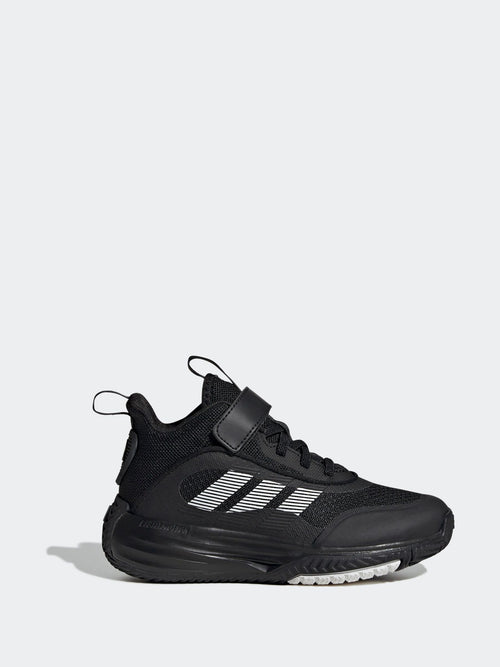 adidas Black Ownthegame 3.0 Kids Trainers image 1