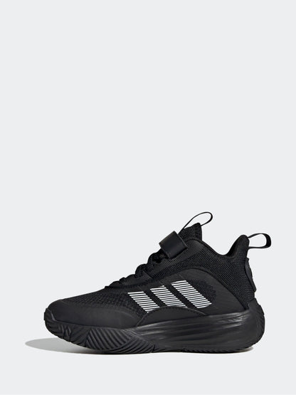 adidas Black Ownthegame 3.0 Kids Trainers image 2