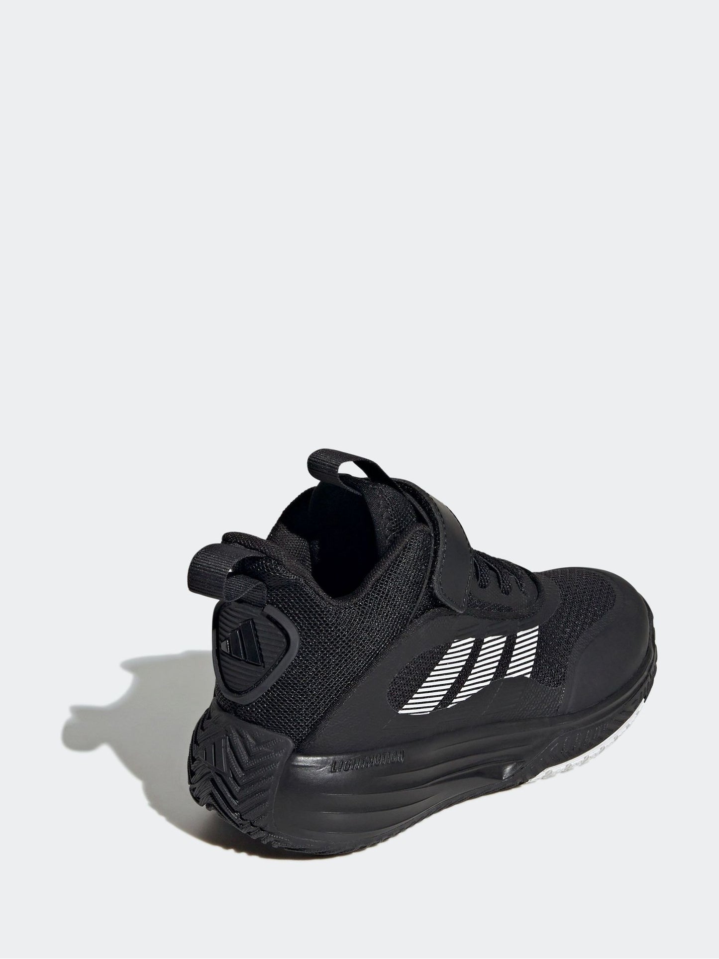 adidas Black Ownthegame 3.0 Kids Trainers image 3