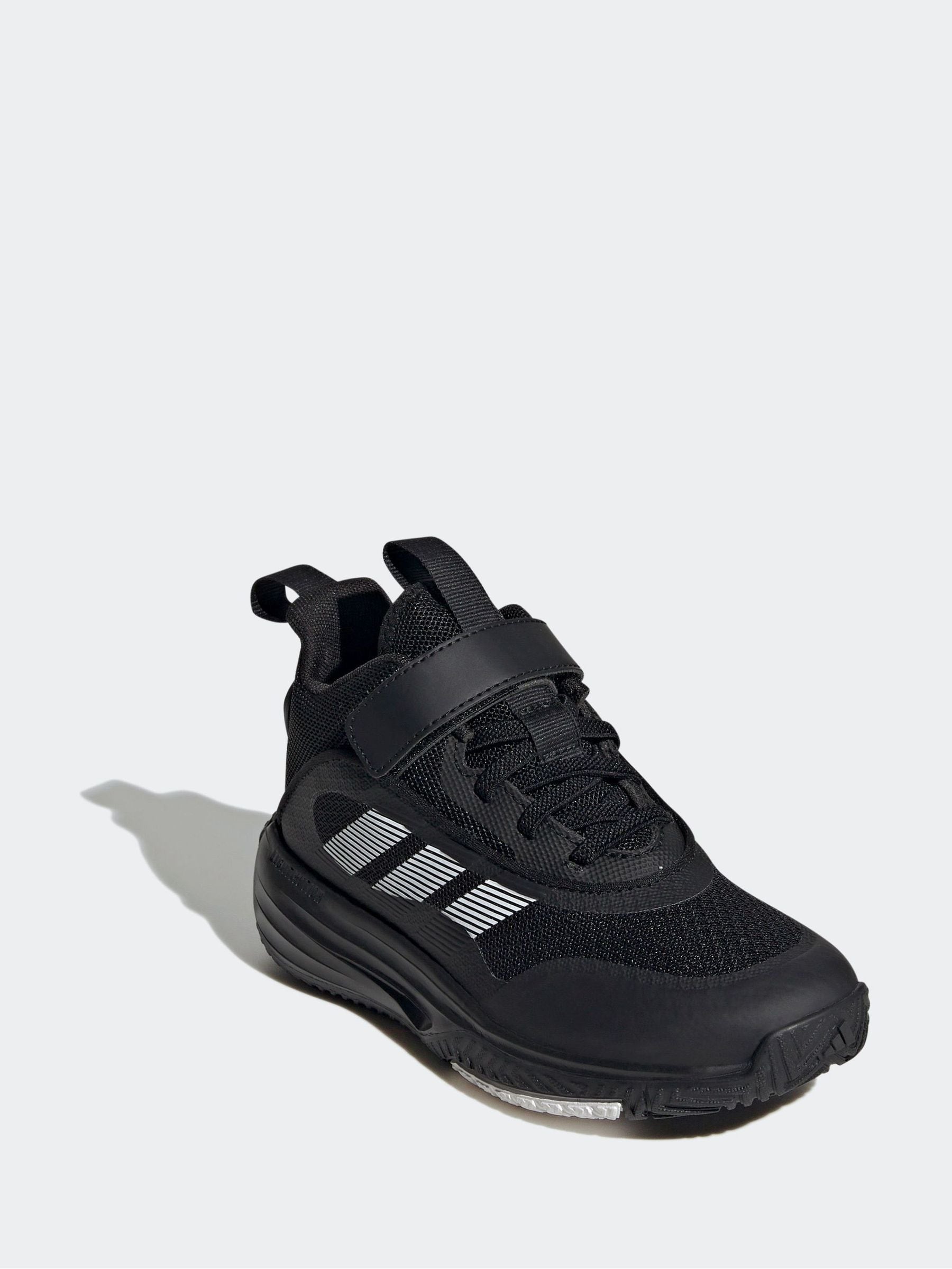 adidas Black Ownthegame 3.0 Kids Trainers image 4