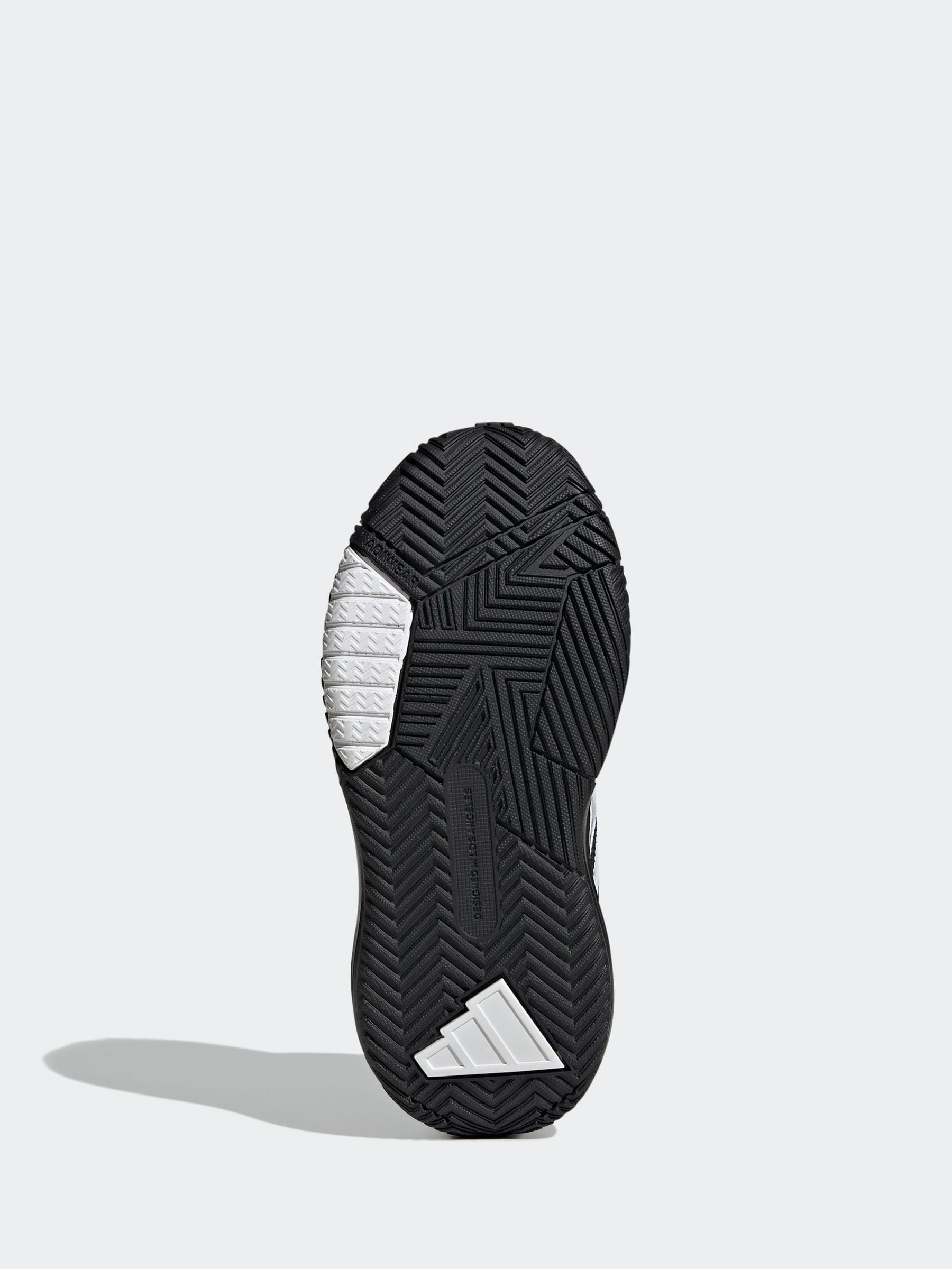 adidas Black Ownthegame 3.0 Kids Trainers image 5