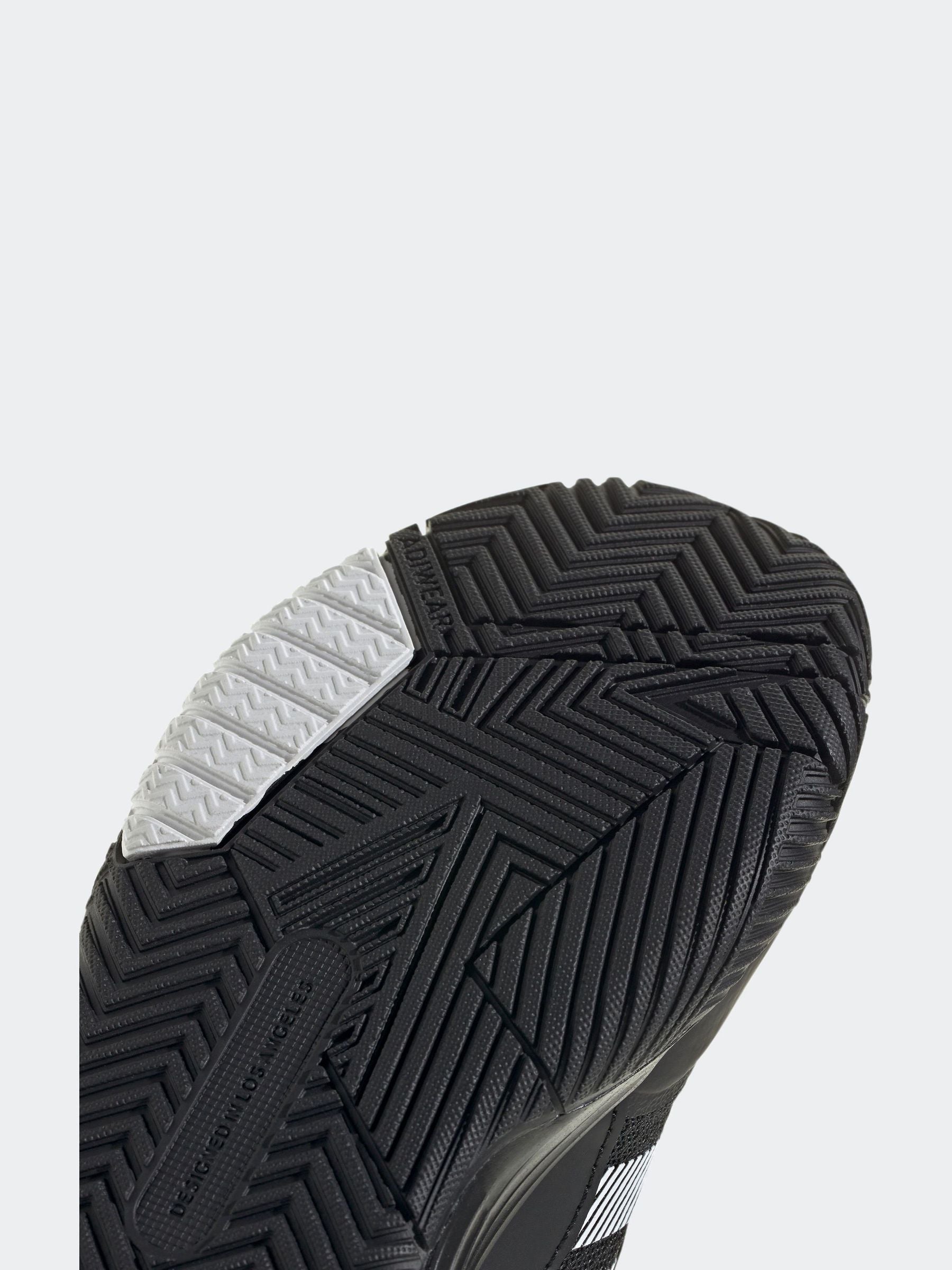 adidas Black Ownthegame 3.0 Kids Trainers image 8