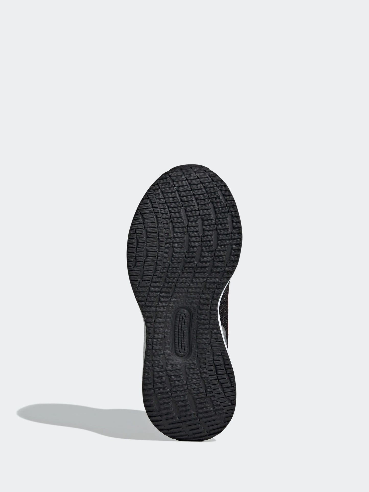 adidas Black/Pink Runfalcon 5 Elastic Lace Running Kids Trainers image 11