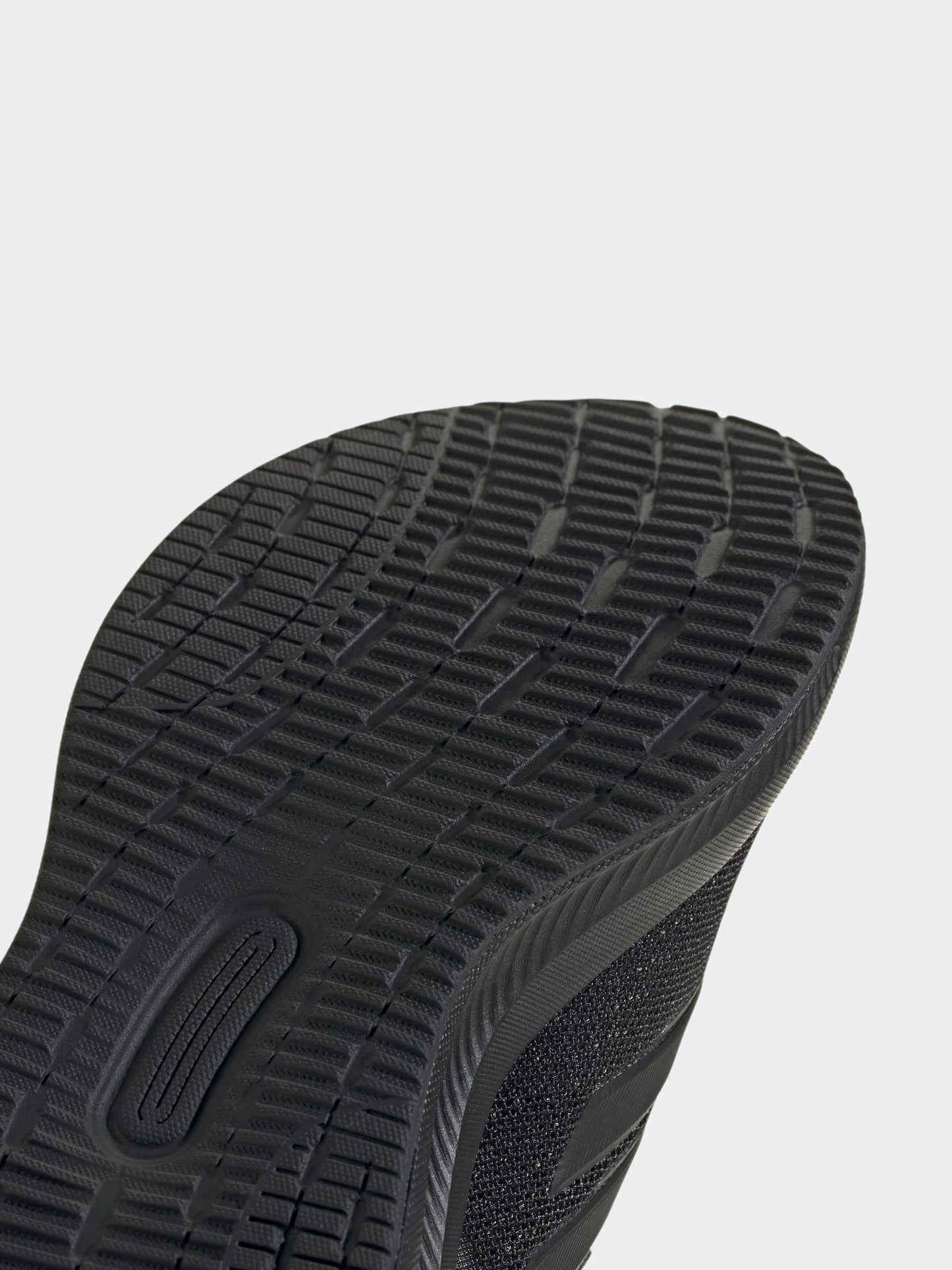 adidas Black Runfalcon 5 Elastic Lace Running Kids Trainers image 8