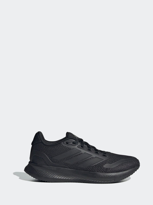 adidas Black Runfalcon 5 Lace Running Junior Trainers image 1