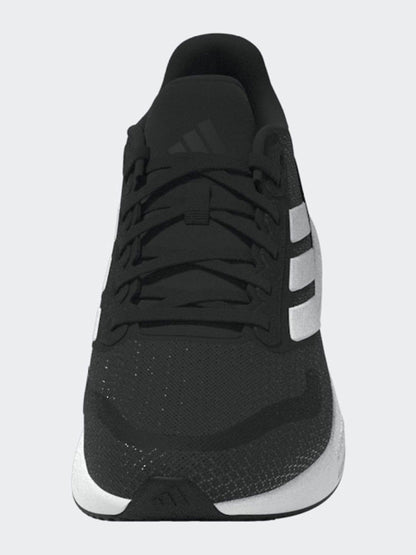 adidas Black/White Runfalcon 5 Lace Running Junior Trainers image 7