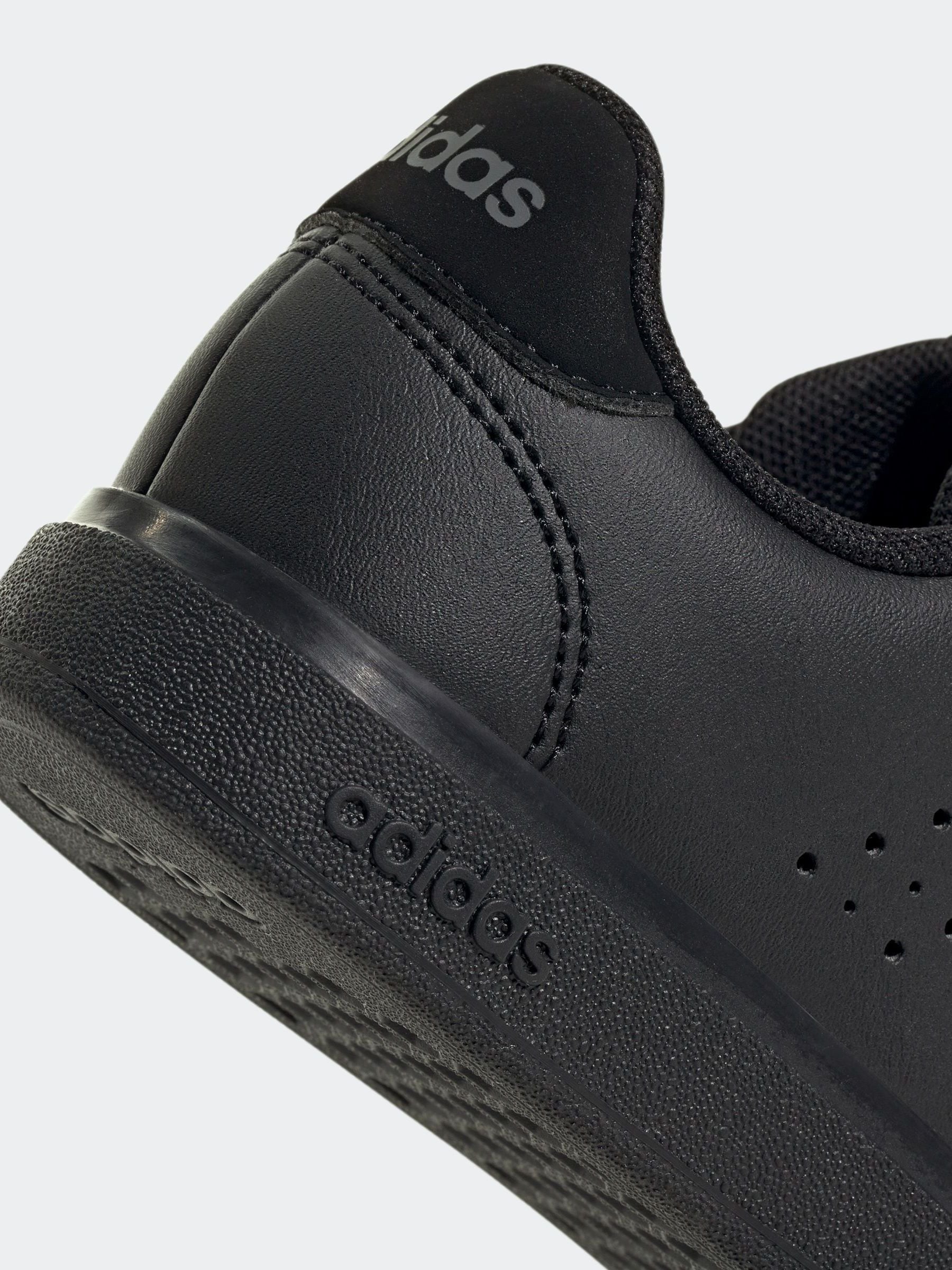 adidas Black Advantage Base 2.0 Hook and Loop Kids Trainers image 10