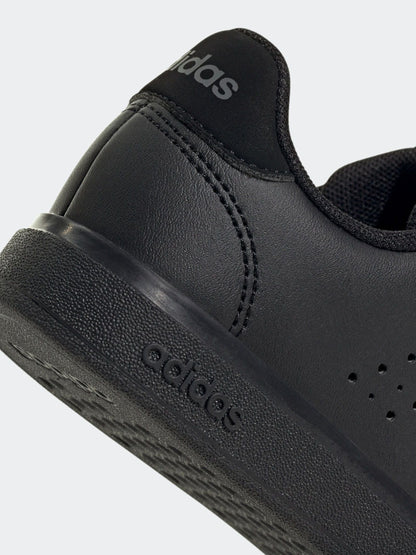 adidas Black Advantage Base 2.0 Hook and Loop Kids Trainers image 10