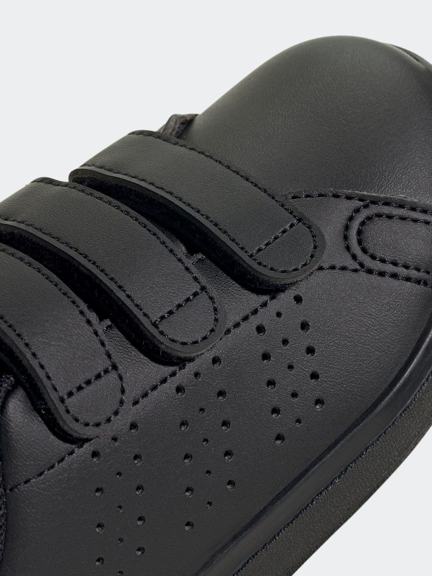 adidas Black Advantage Base 2.0 Hook and Loop Kids Trainers image 11