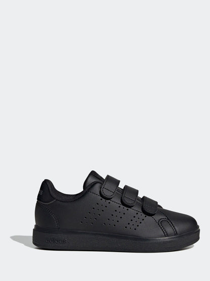 adidas Black Advantage Base 2.0 Hook and Loop Kids Trainers image 3