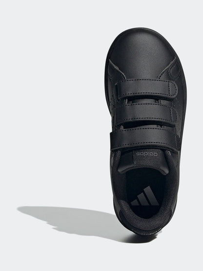 adidas Black Advantage Base 2.0 Hook and Loop Kids Trainers image 8