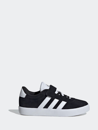 adidas Black/White Vl Court 3.0 Trainers image 1