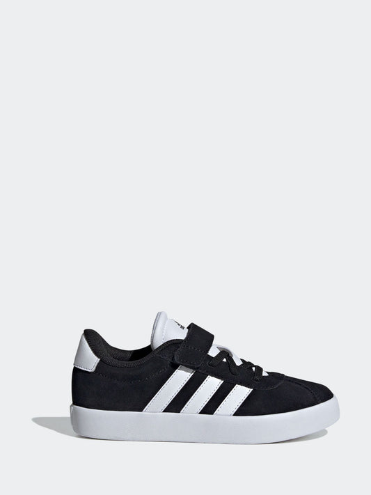 adidas Black/White Vl Court 3.0 Trainers image 1
