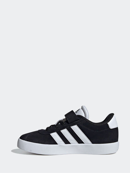 adidas Black/White Vl Court 3.0 Trainers image 2
