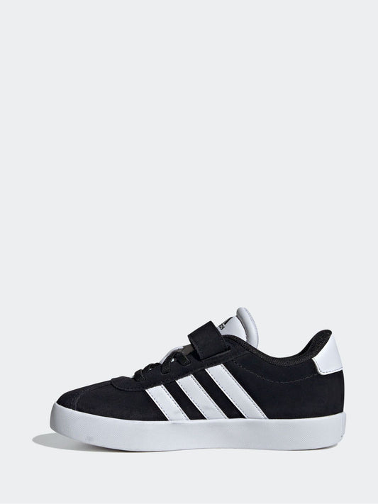 adidas Black/White Vl Court 3.0 Trainers image 2