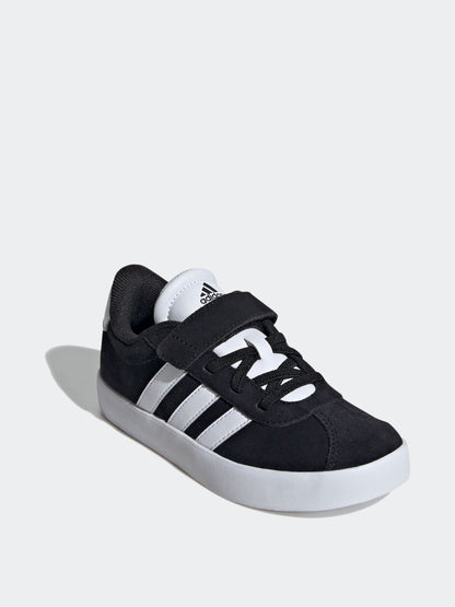 adidas Black/White Vl Court 3.0 Trainers image 3