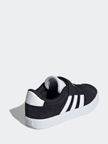 adidas Black/White Vl Court 3.0 Trainers image 4