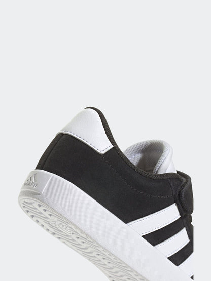 adidas Black/White Vl Court 3.0 Trainers image 7