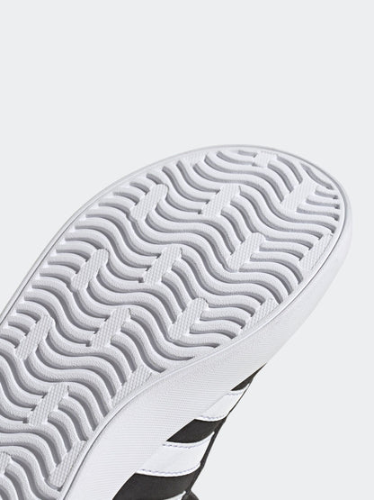 adidas Black/White Vl Court 3.0 Trainers image 8