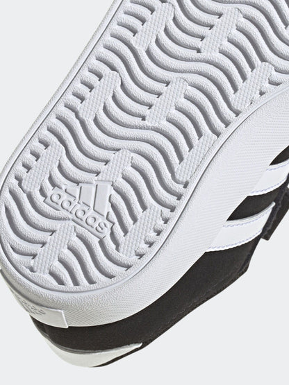 adidas Black VL Court 3.0 Hook and Loop Infant Trainers image 10