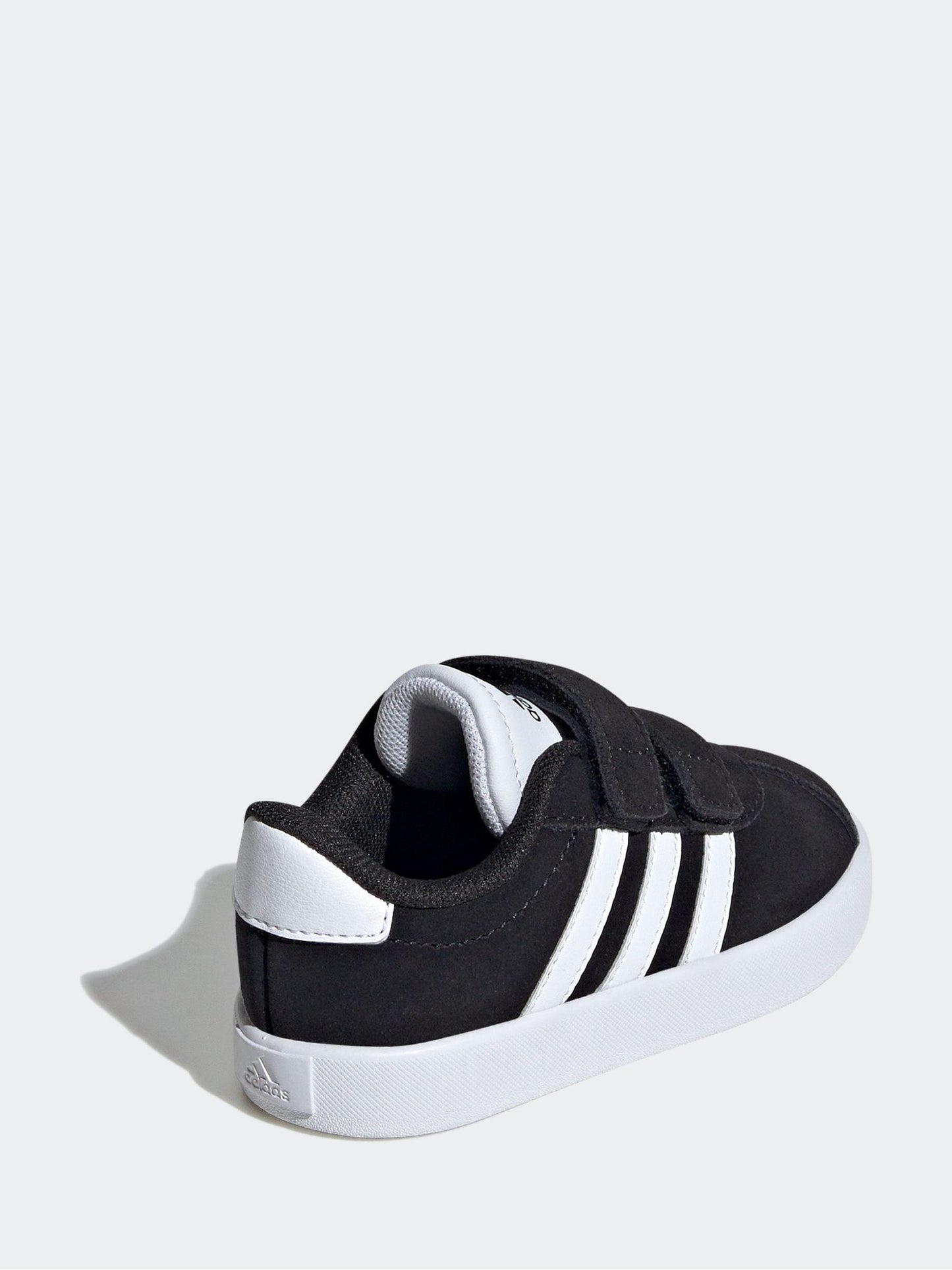 adidas Black VL Court 3.0 Hook and Loop Infant Trainers image 6