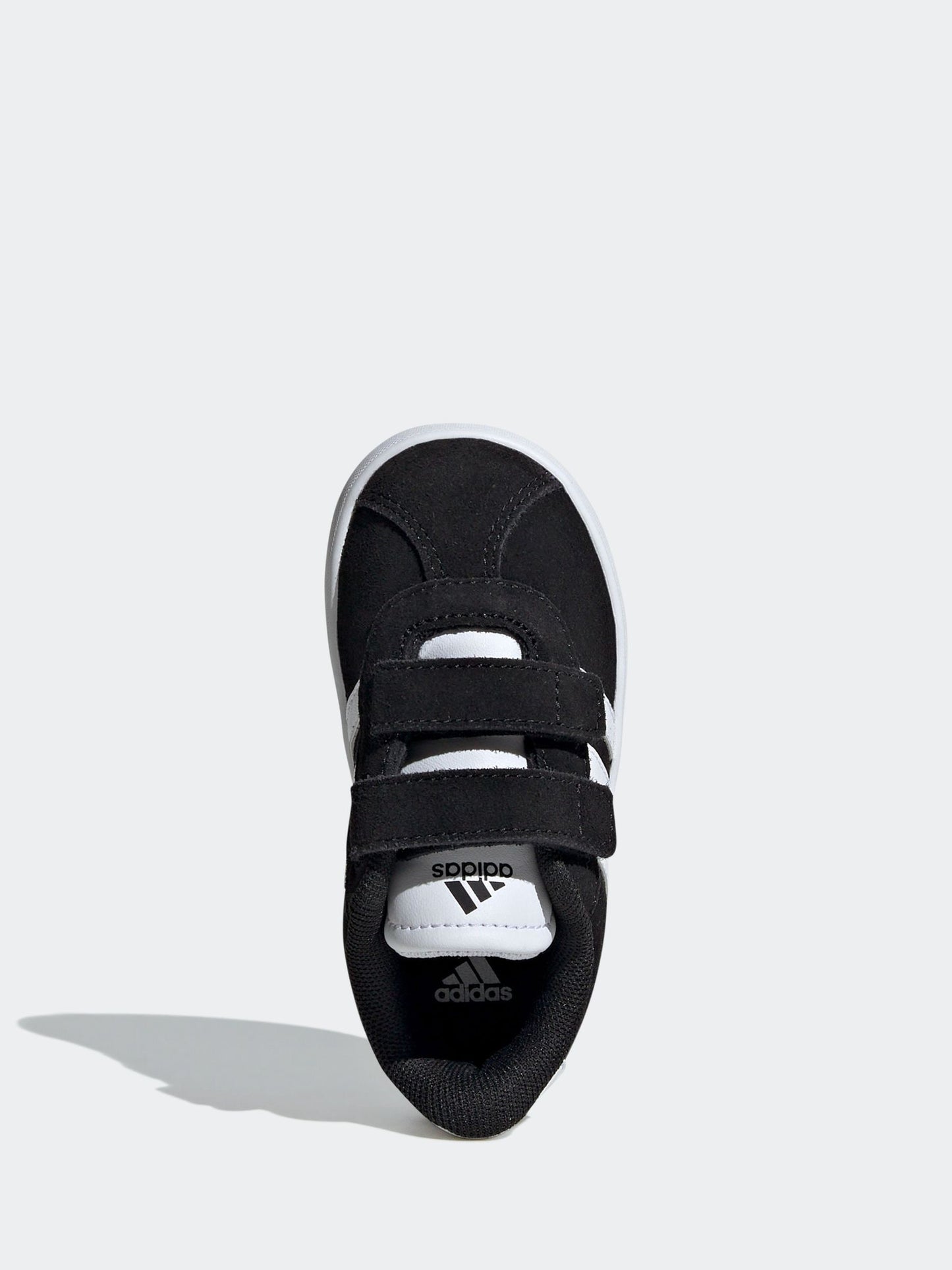 adidas Black VL Court 3.0 Hook and Loop Infant Trainers image 7