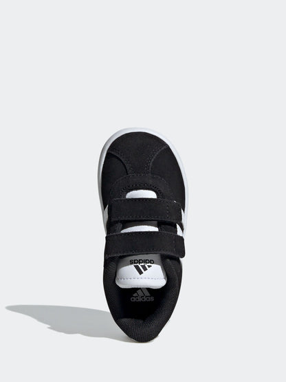 adidas Black VL Court 3.0 Hook and Loop Infant Trainers image 7