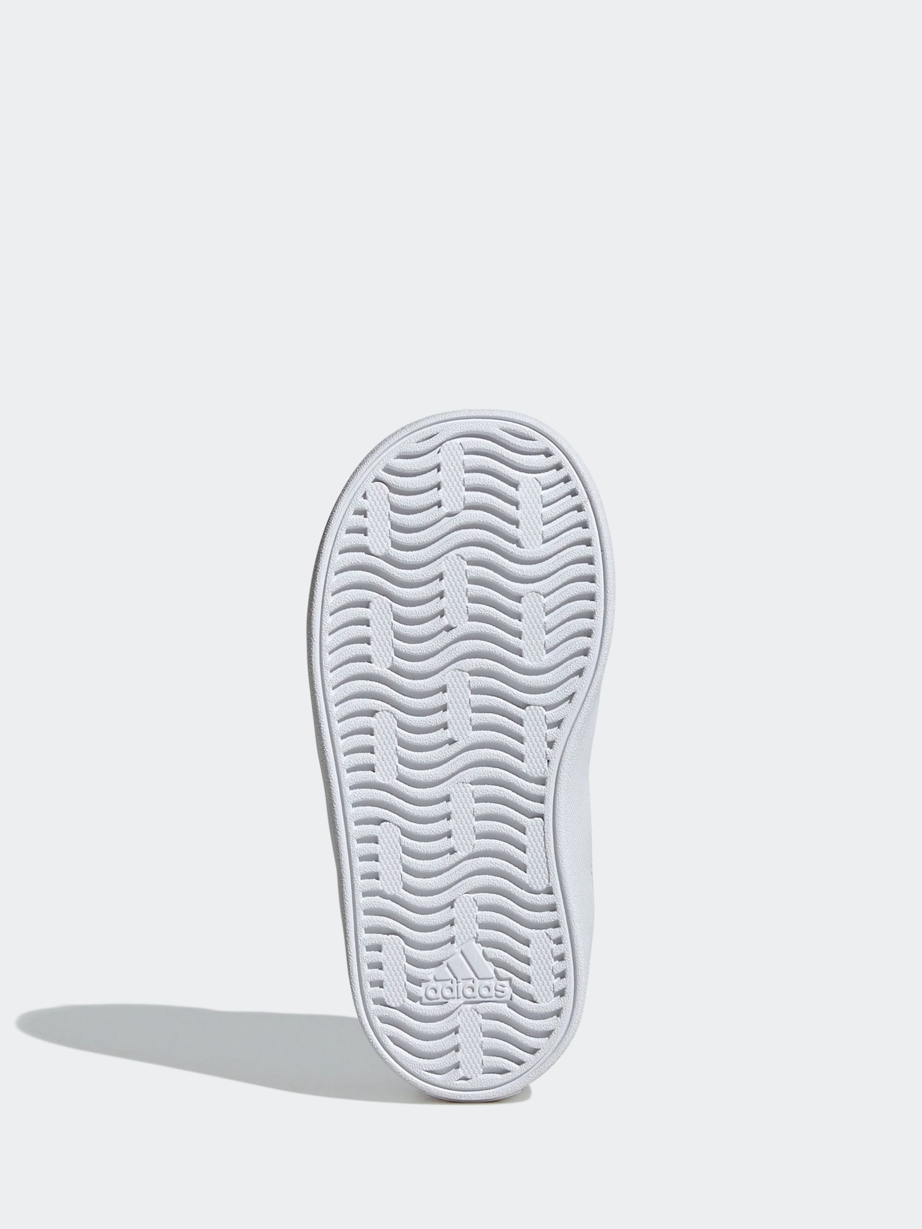 adidas Black VL Court 3.0 Hook and Loop Infant Trainers image 8