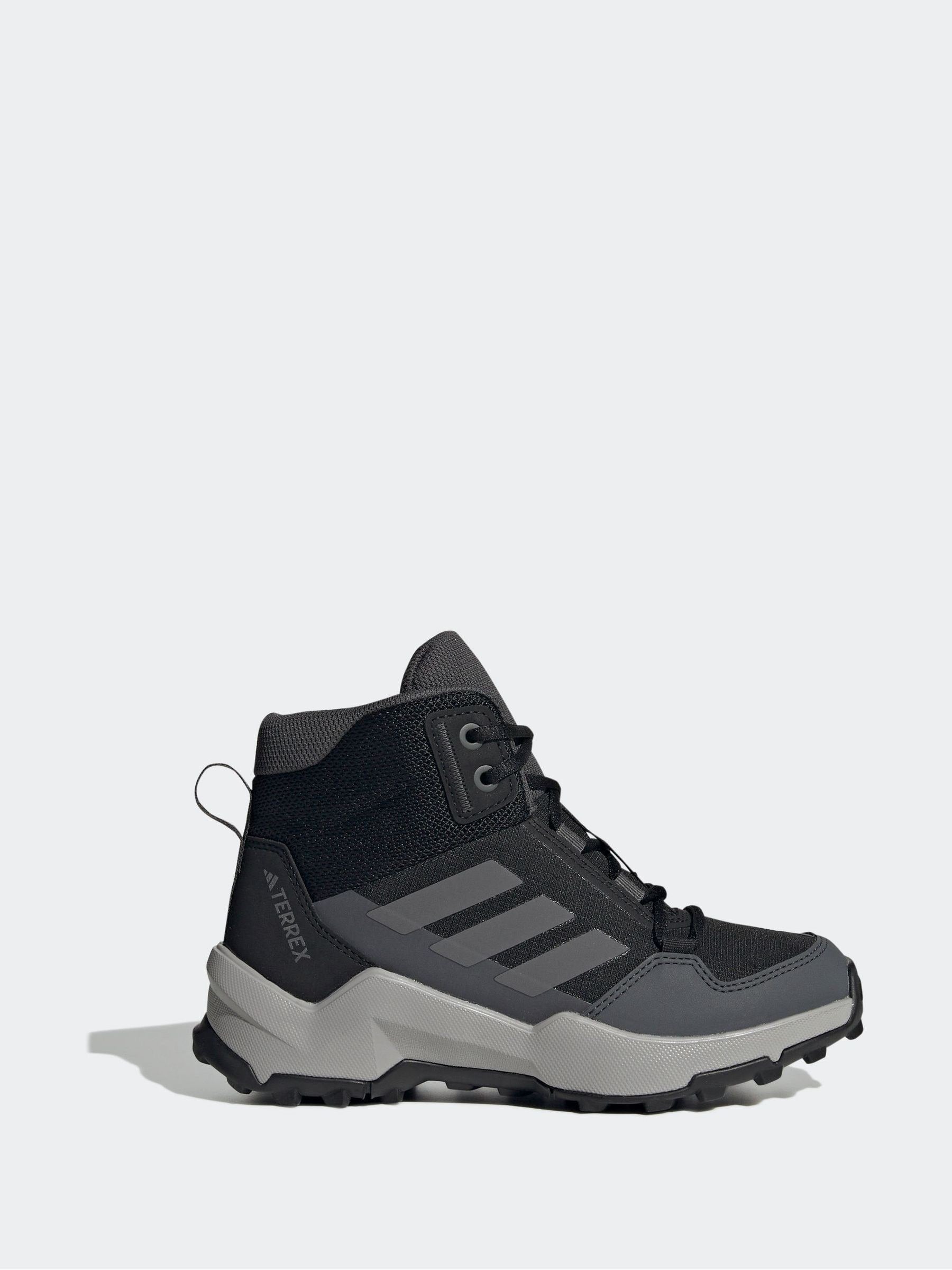 adidas Black Terrex Ax4r Mid Hiking Kids Trainers image 1