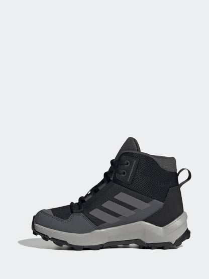 adidas Black Terrex Ax4r Mid Hiking Kids Trainers image 4
