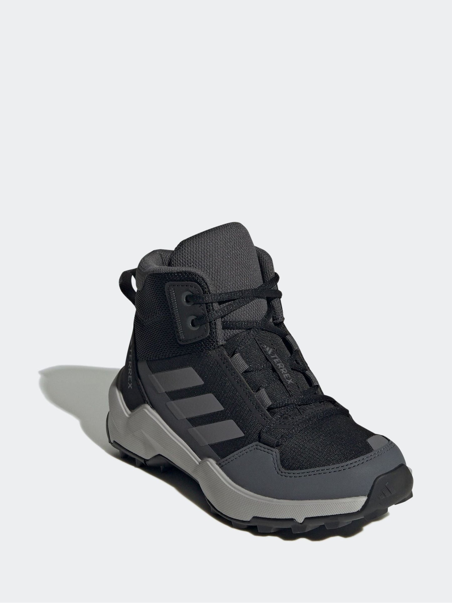 adidas Black Terrex Ax4r Mid Hiking Kids Trainers image 5