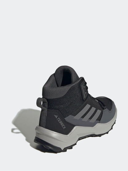 adidas Black Terrex Ax4r Mid Hiking Kids Trainers image 6