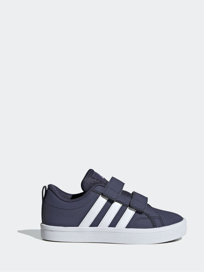 adidas Navy Blue Hook and Loop VS Pace 2.0 Kids Trainers image 1