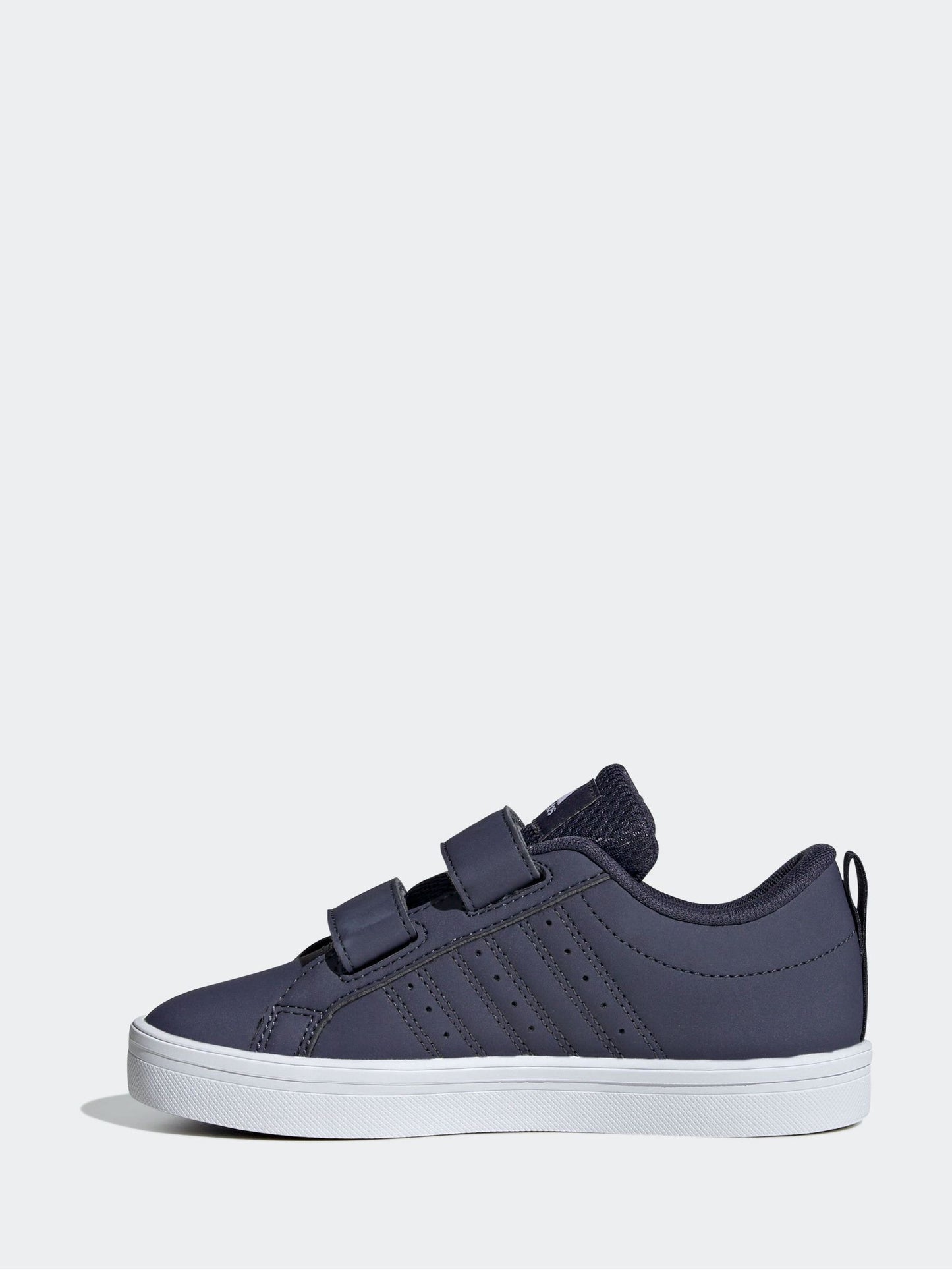 adidas Navy Blue Hook and Loop VS Pace 2.0 Kids Trainers image 2