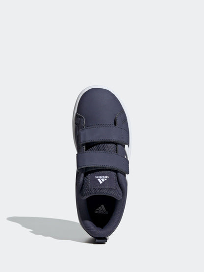 adidas Navy Blue Hook and Loop VS Pace 2.0 Kids Trainers image 5