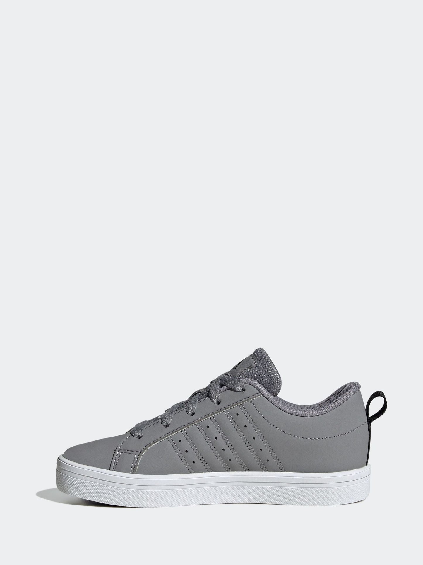 adidas Grey/Black Lace Up VS Pace 2.0 Kids Trainers image 2