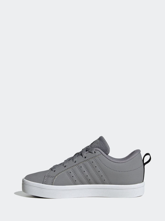 adidas Grey/Black Lace Up VS Pace 2.0 Kids Trainers image 2