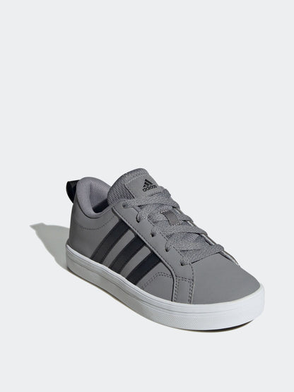 adidas Grey/Black Lace Up VS Pace 2.0 Kids Trainers image 3