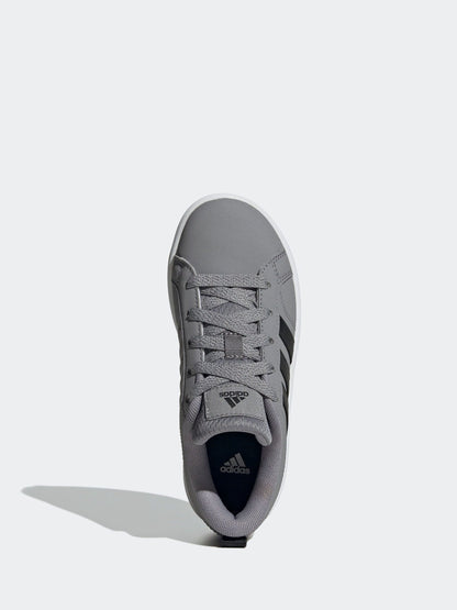adidas Grey/Black Lace Up VS Pace 2.0 Kids Trainers image 5
