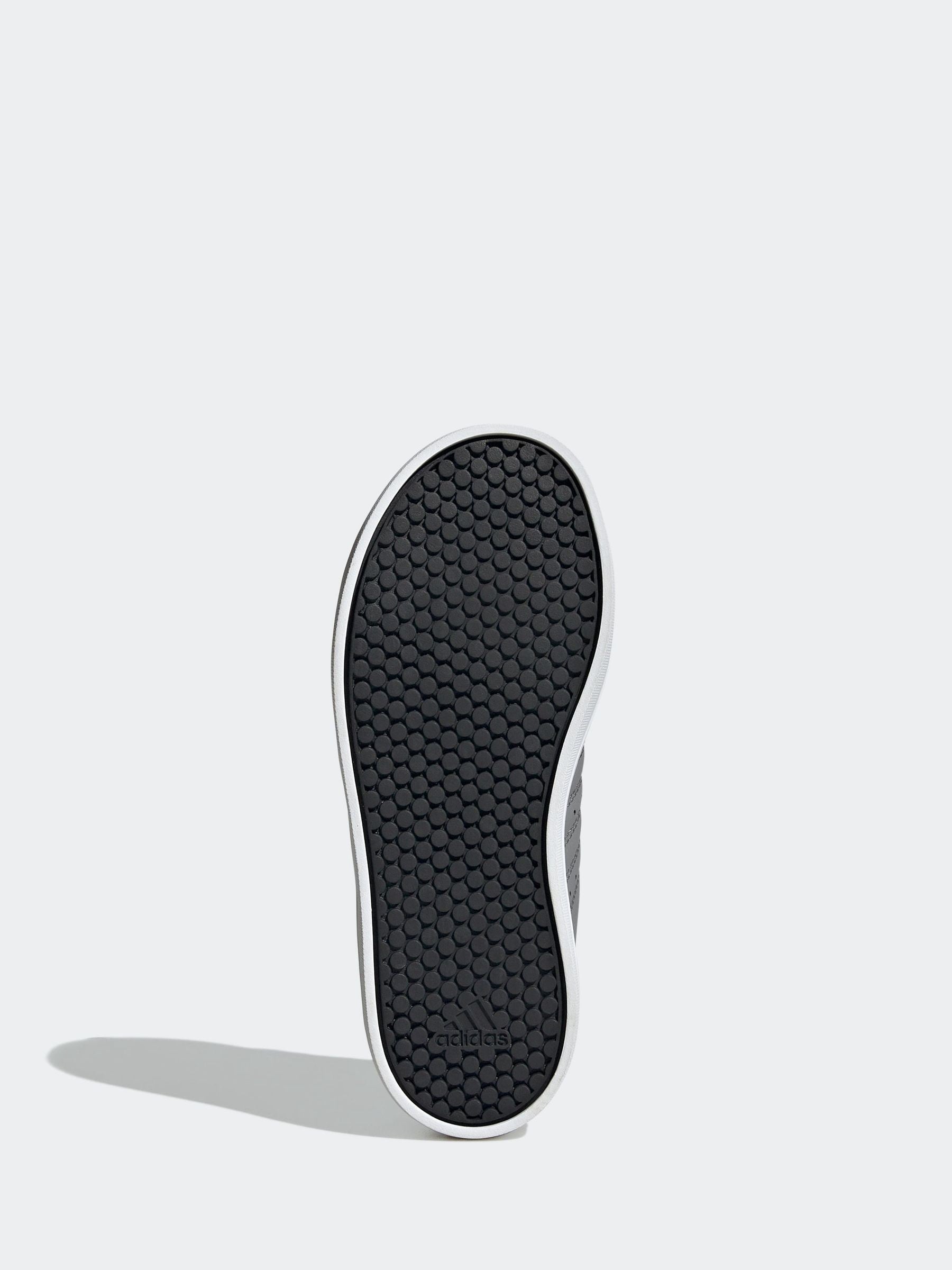 adidas Grey/Black Lace Up VS Pace 2.0 Kids Trainers image 6