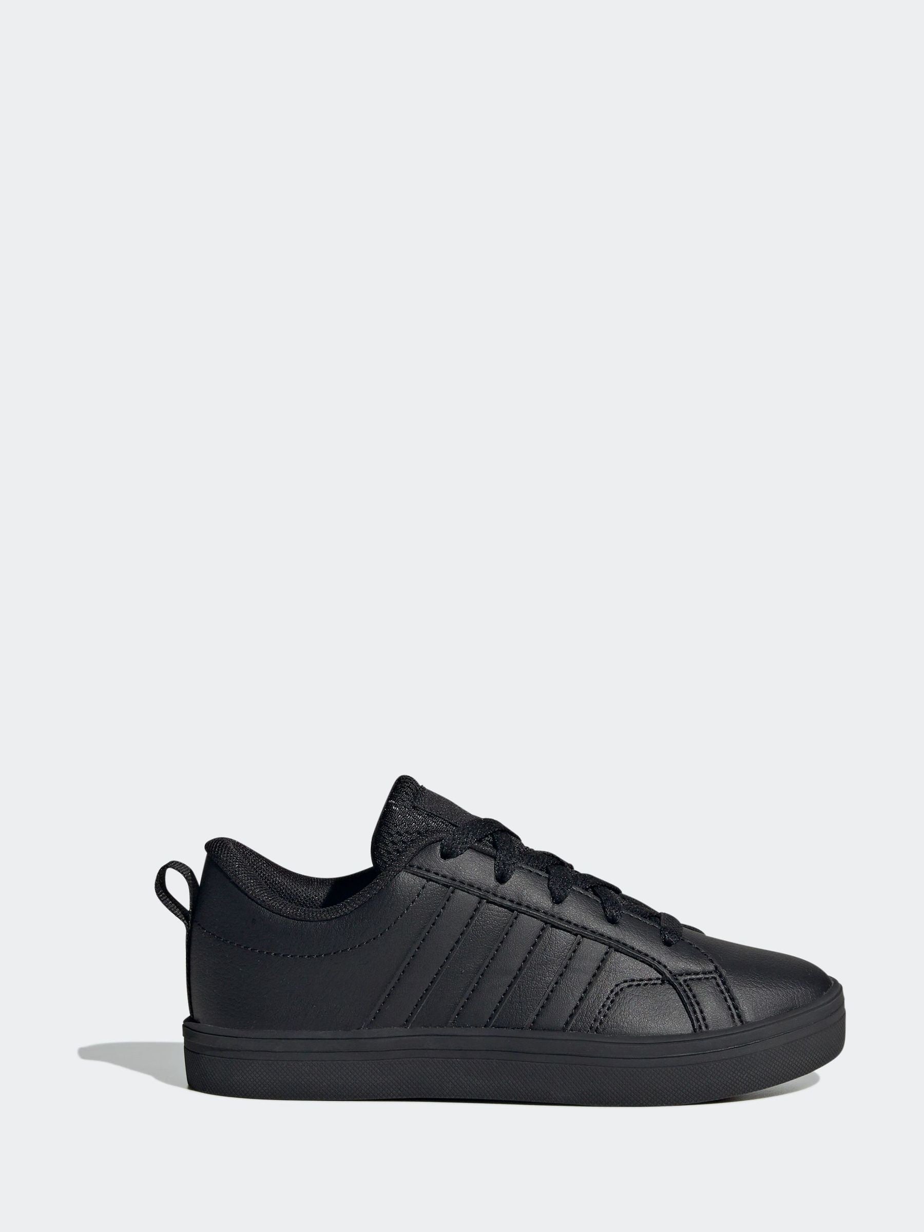 adidas Black Lace Up VS Pace 2.0 Kids Trainers image 1