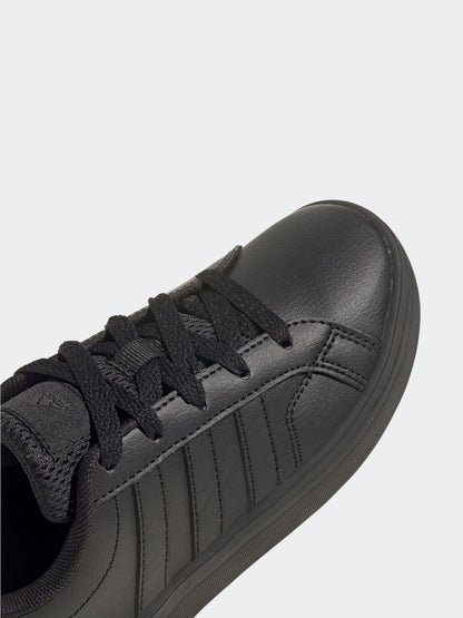 adidas Black Lace Up VS Pace 2.0 Kids Trainers image 8