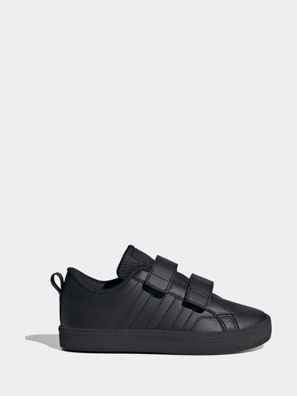 adidas Black Hook and Loop VS Pace 2.0 Kids Trainers image 1