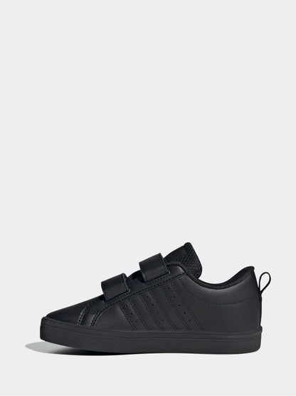 adidas Black Hook and Loop VS Pace 2.0 Kids Trainers image 2