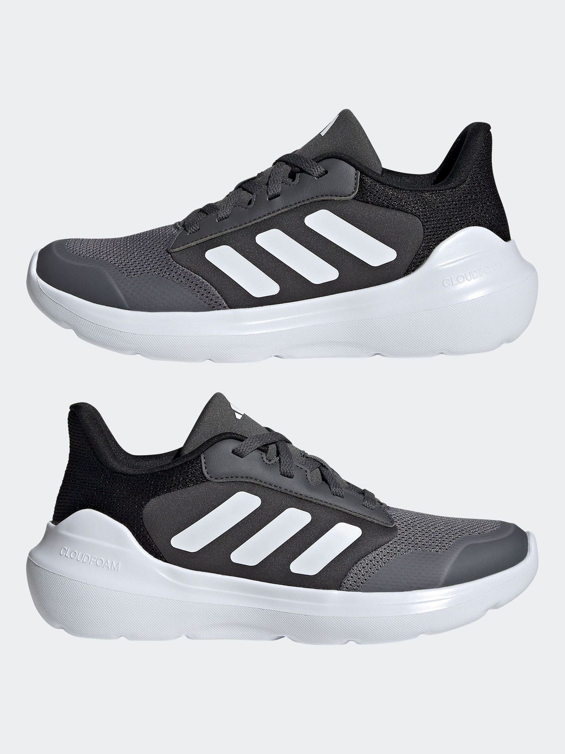 adidas Grey Tensaur Run 2.0 Lace Junior Trainers image 5